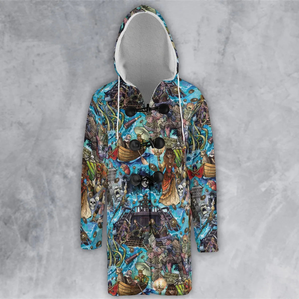 Hooded Cloak Coat - YSSPLBNG