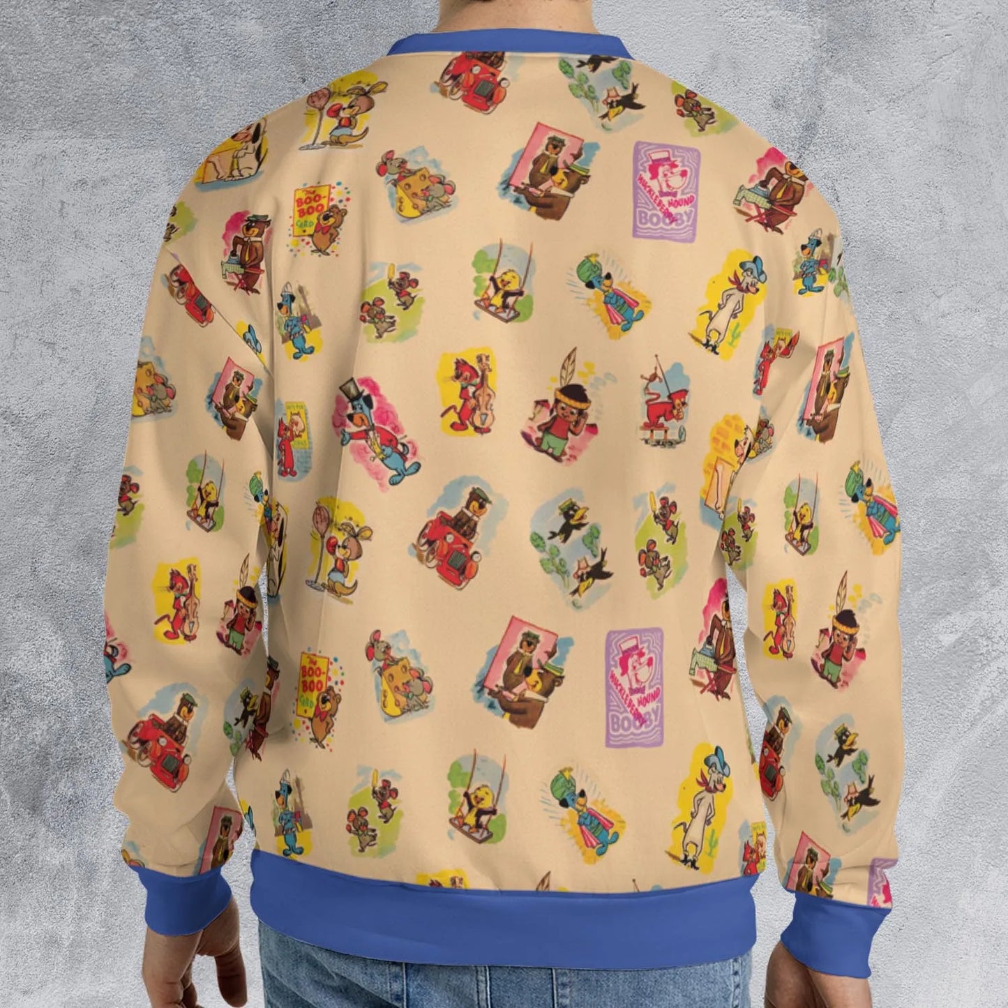 All-over Print Sweatshirt - TN8JWGTY