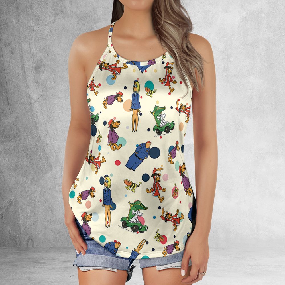 Criss Cross Tank Top - DREF9AGS -  - 2