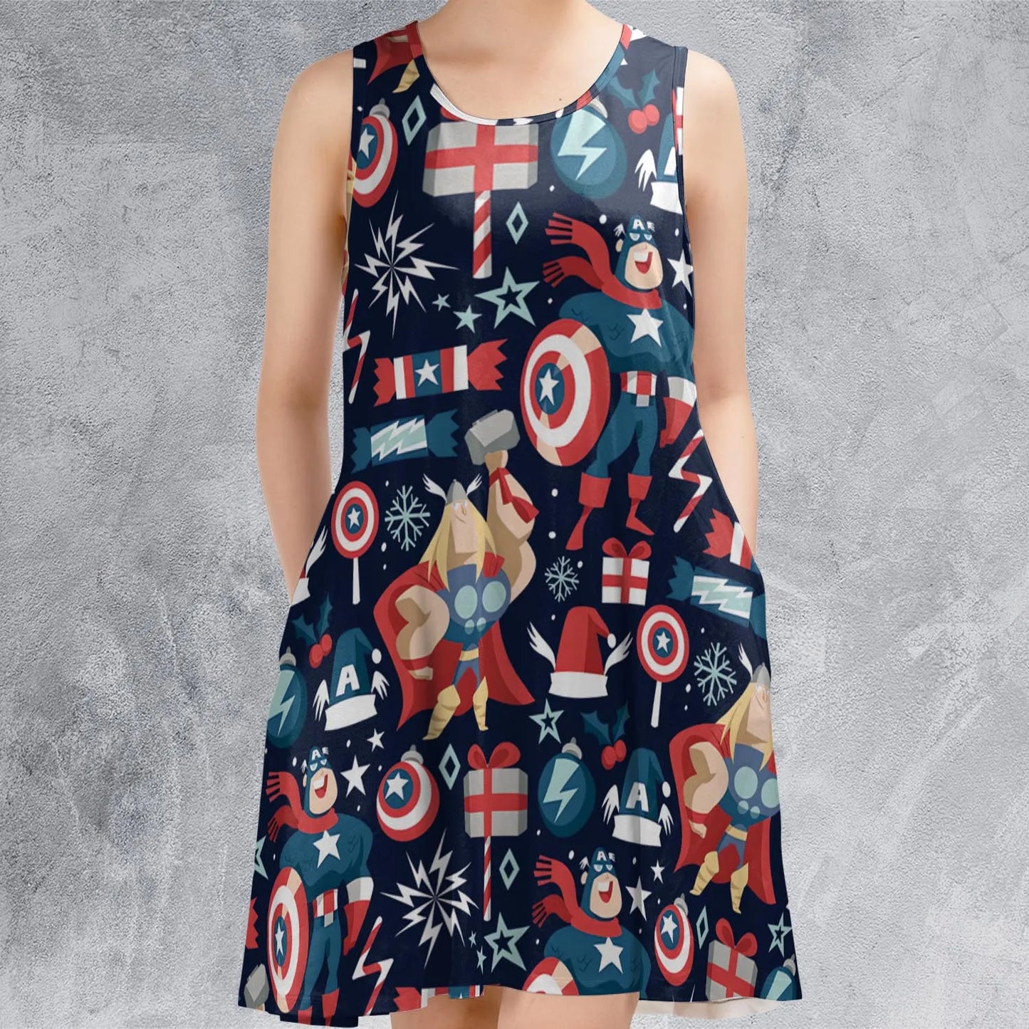 Sleeveless Dress - ZWQBDPUA