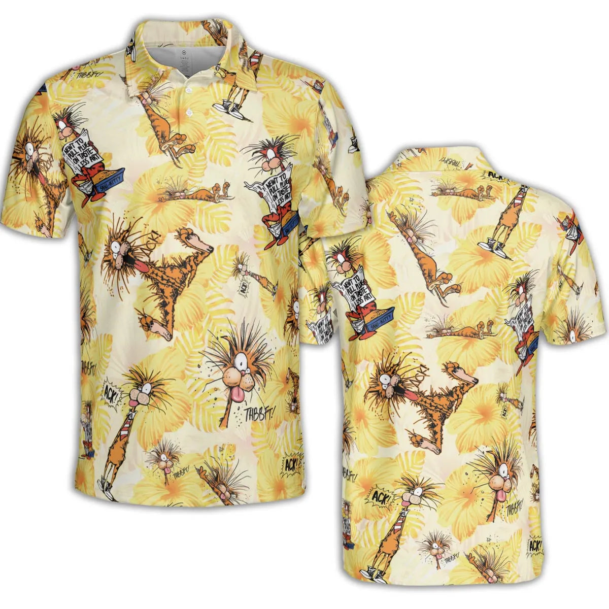 AOP Men/Women Polo Shirt - U6HS7NXL