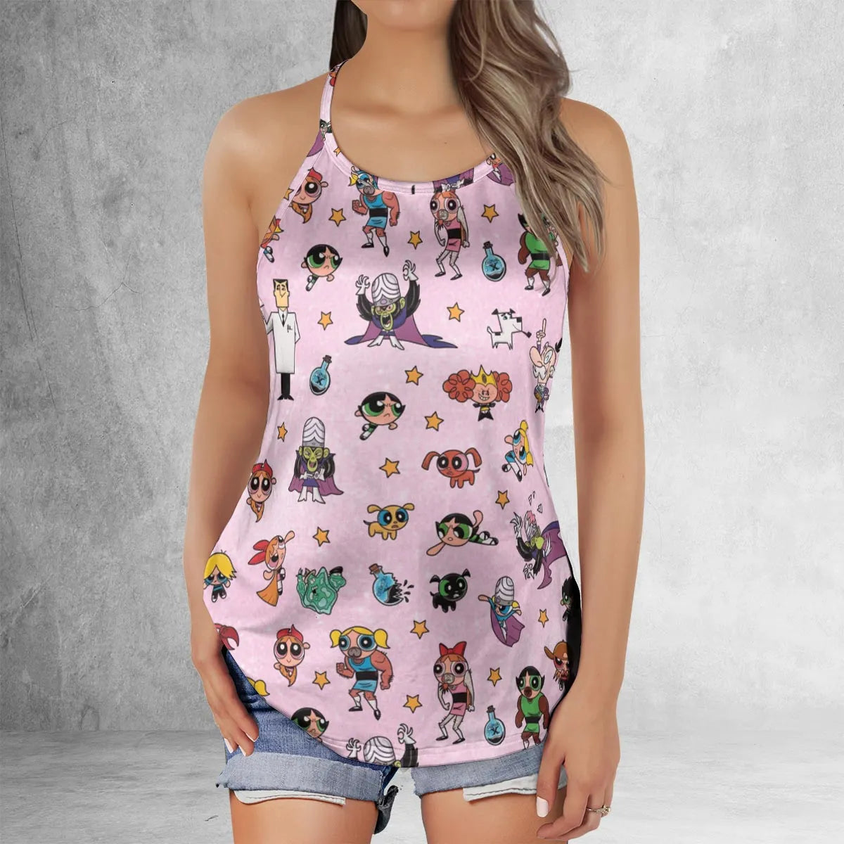 Criss Cross Tank Top - CEMCRG6A