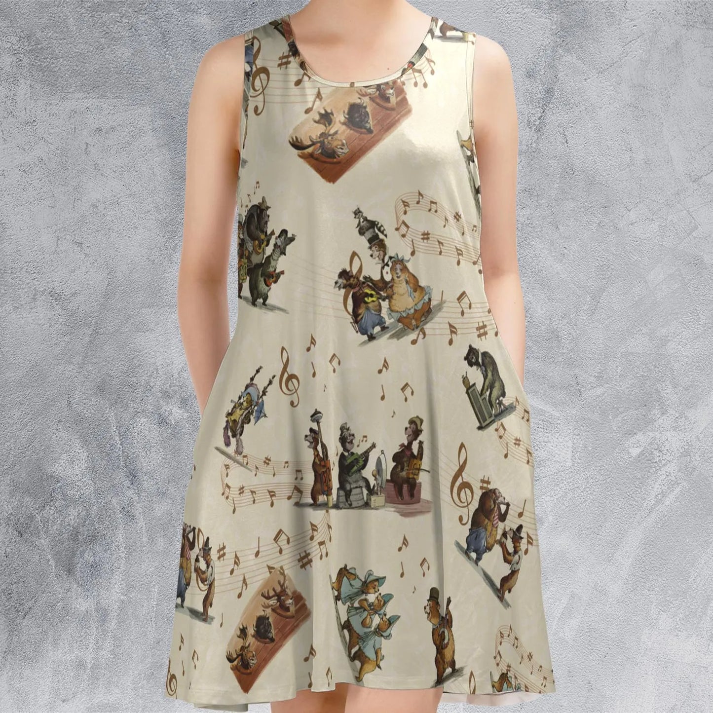 Sleeveless Dress - 9PUNCHFS