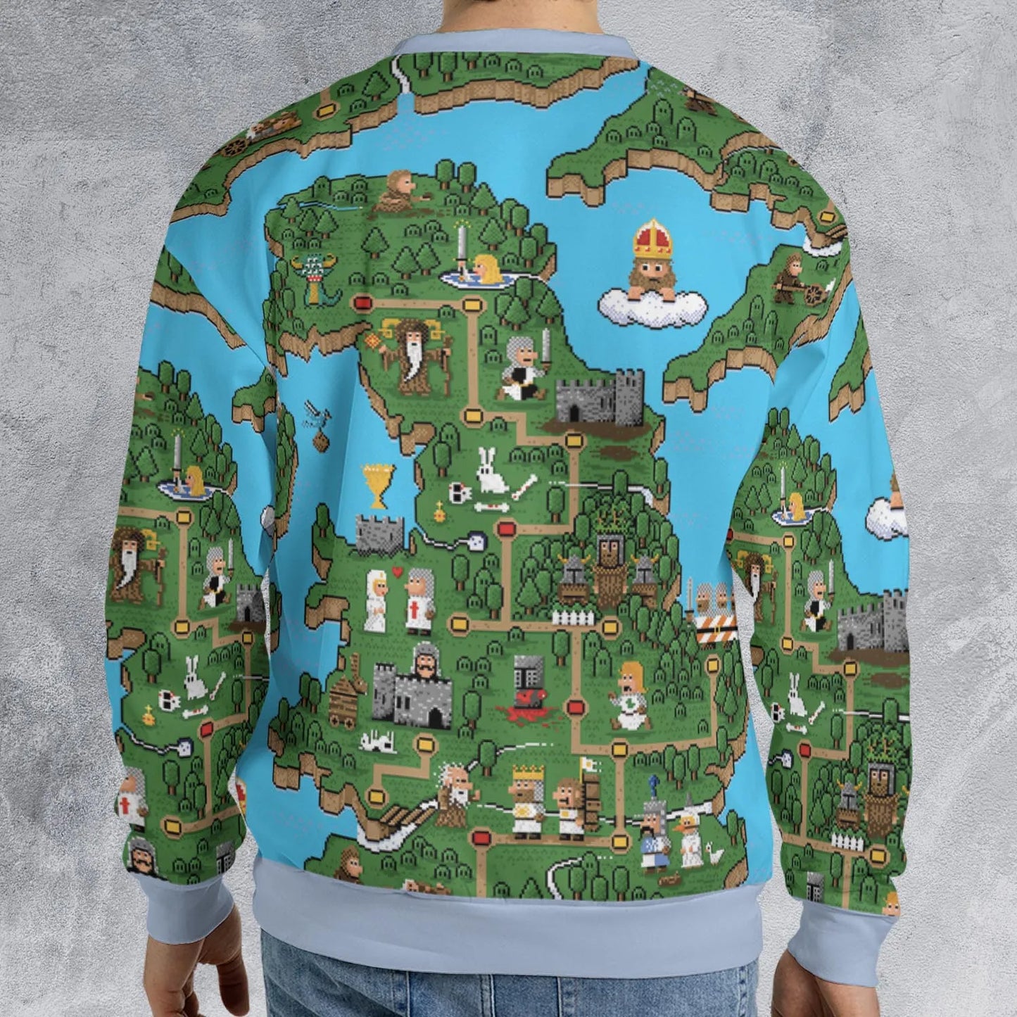 All-over Print Sweatshirt - KW7WYQAS