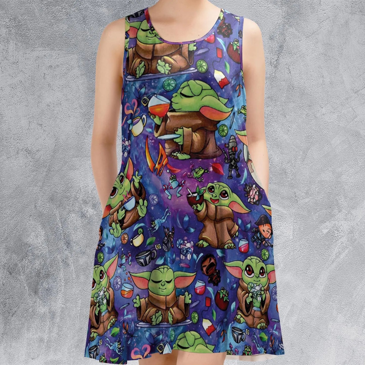 Sleeveless Dress - A6SYKNSB