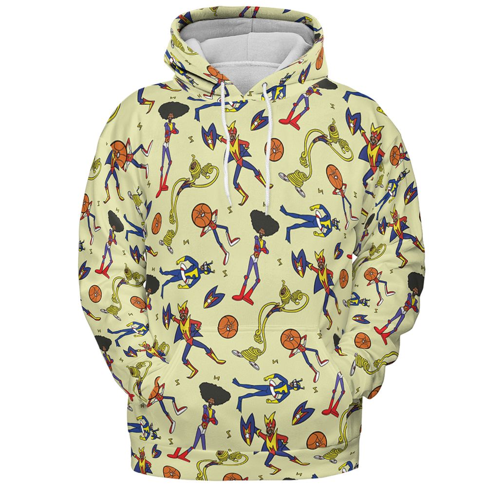 All-over Print Hoodie - DXFDCUTN -  - 2