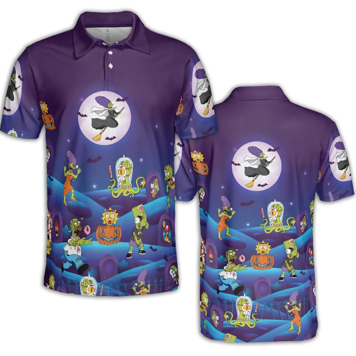 AOP Men/Women Polo Shirt - NDDH1N5H