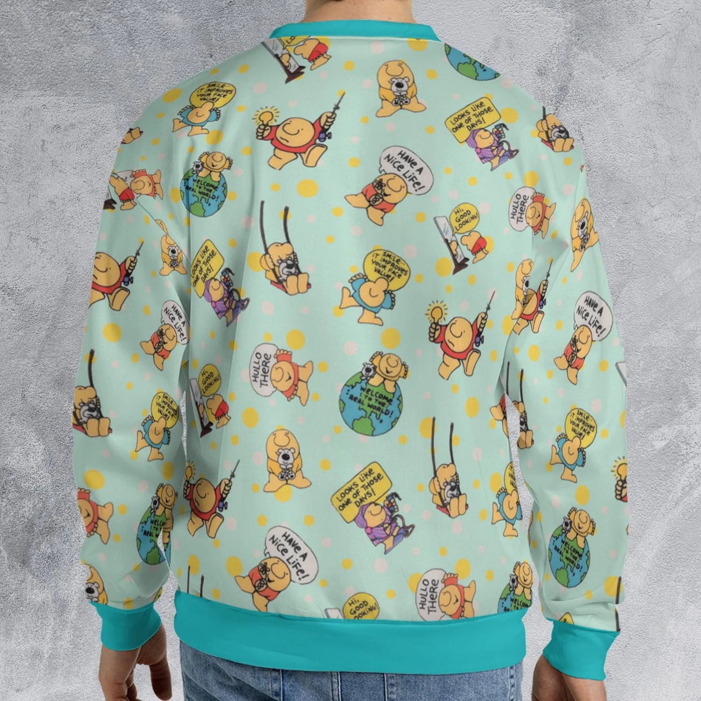 All-over Print Sweatshirt - AUT6LL3Z