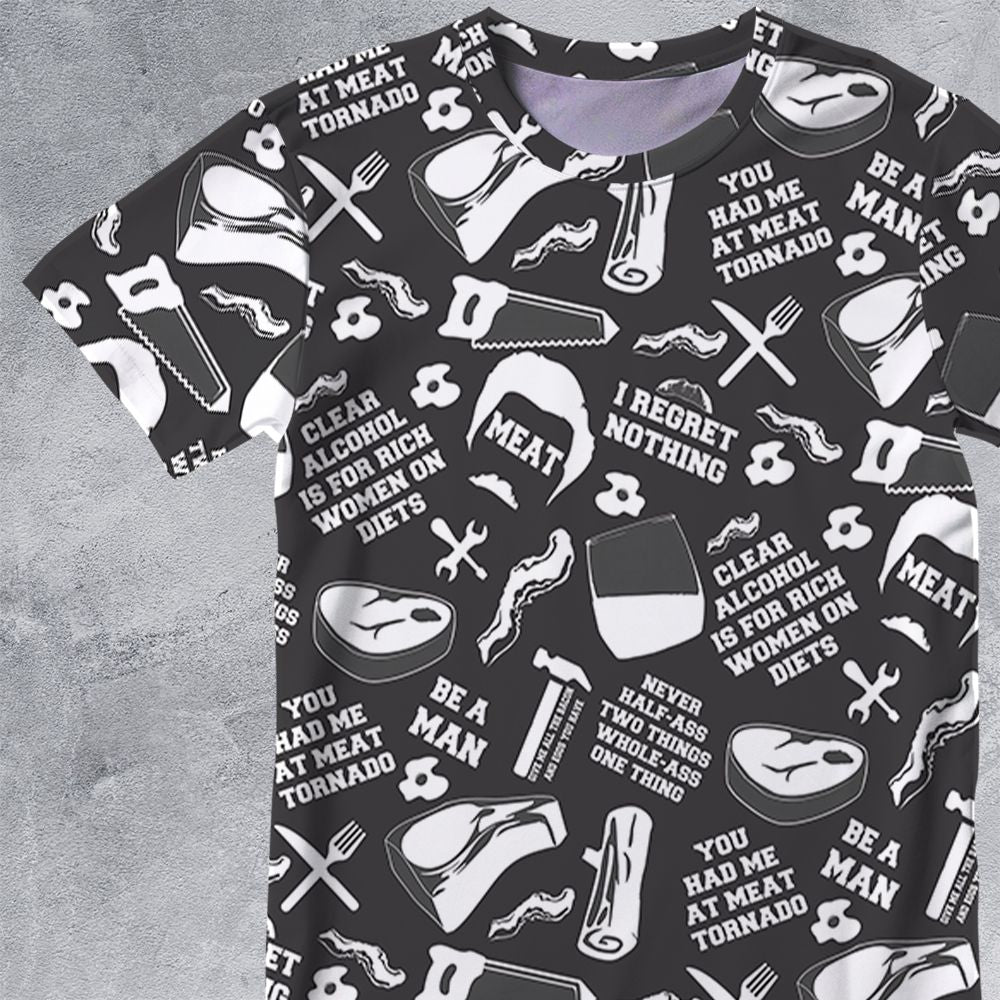 All-Over Print Unisex T-Shirt - 6WK7Z7KT -  - 2