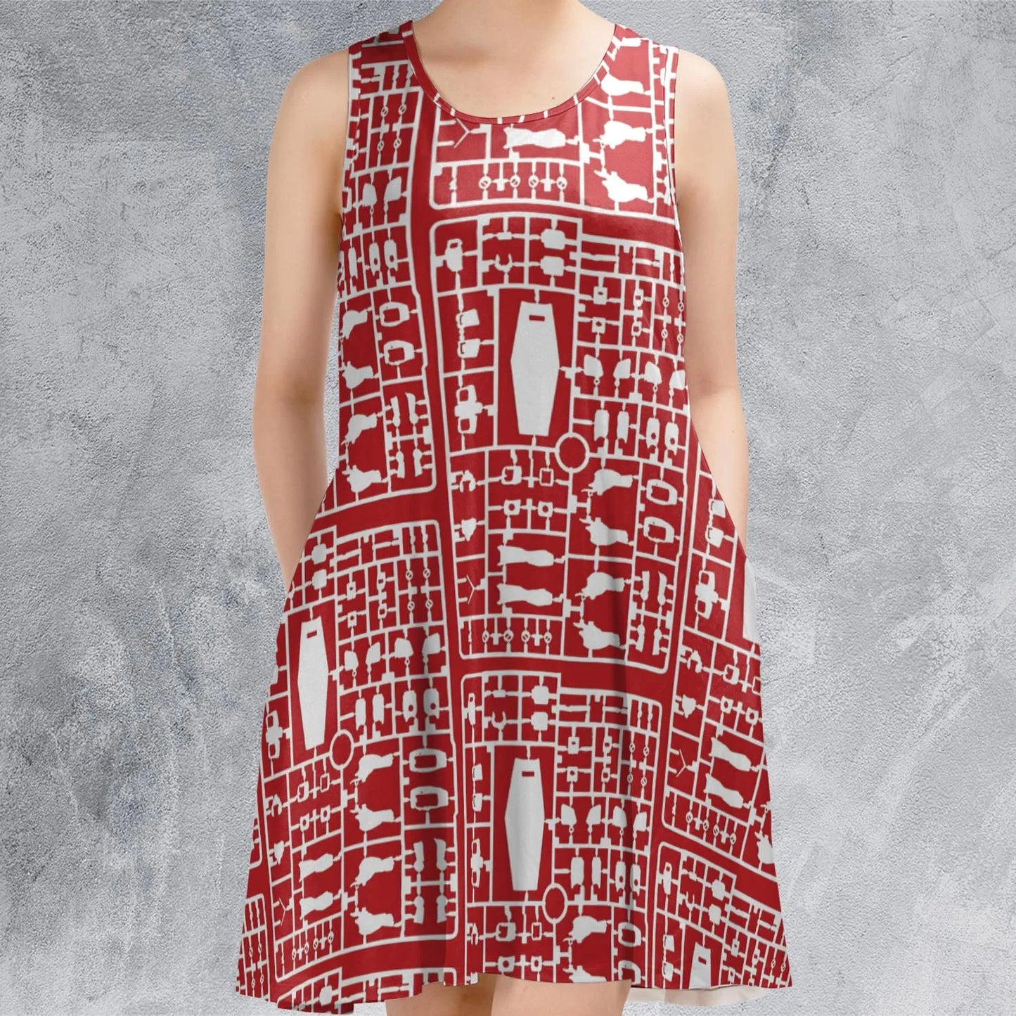 Sleeveless Dress - XHW6YCL9