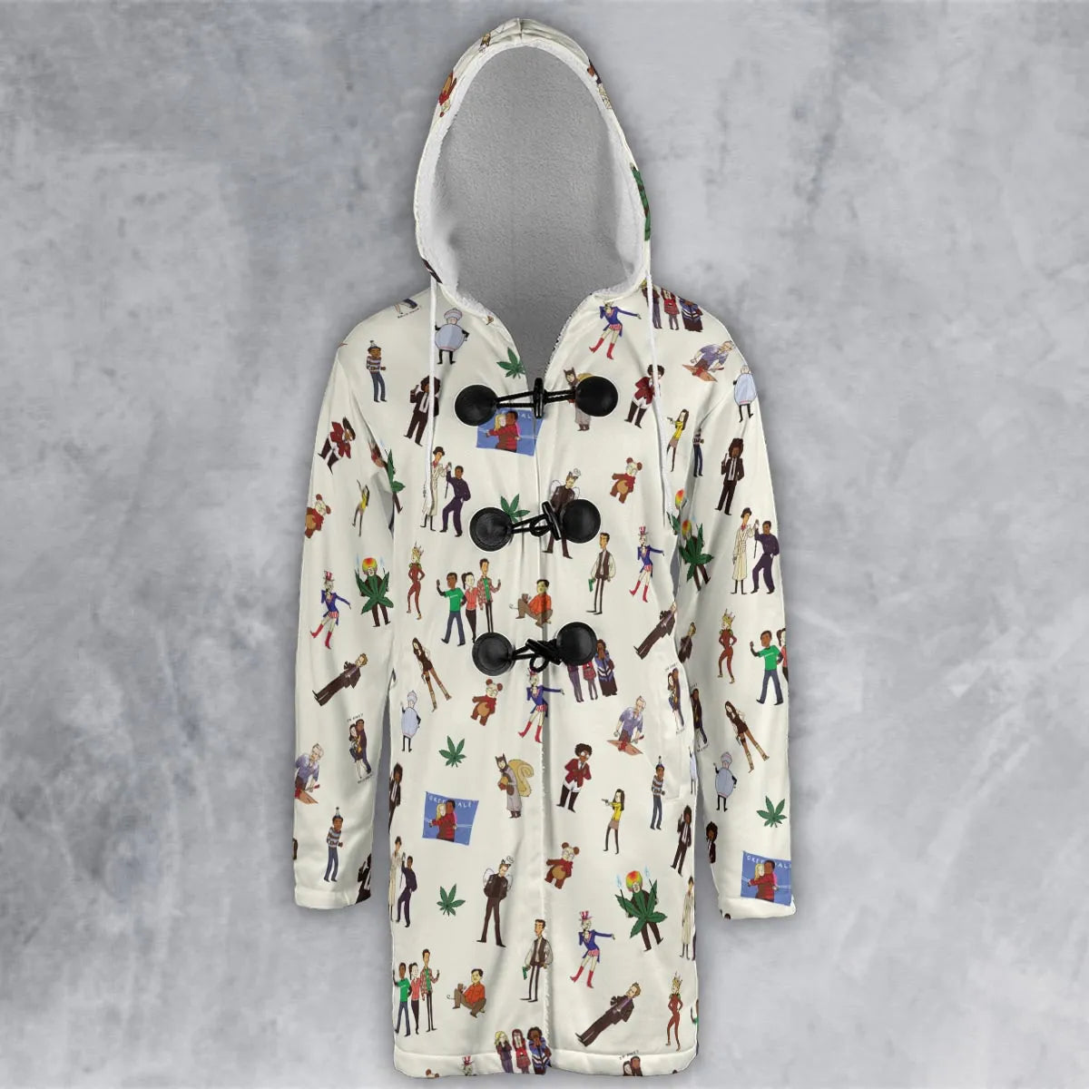 Hooded Cloak Coat - 5RVZLDNX