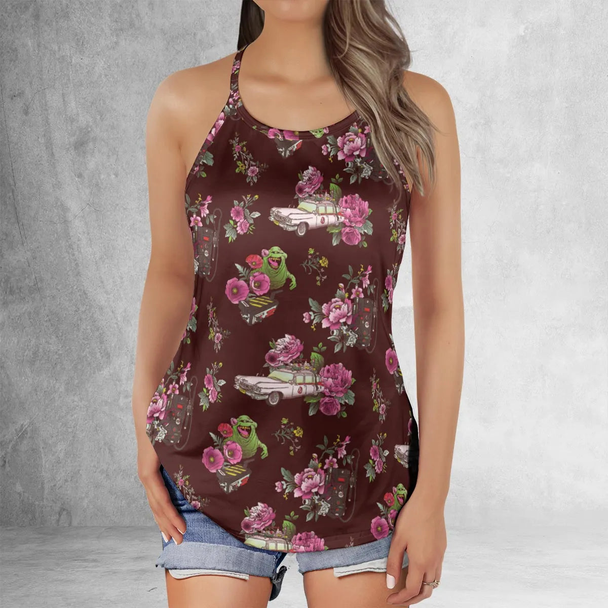 Criss Cross Tank Top - 5WXZM8VZ