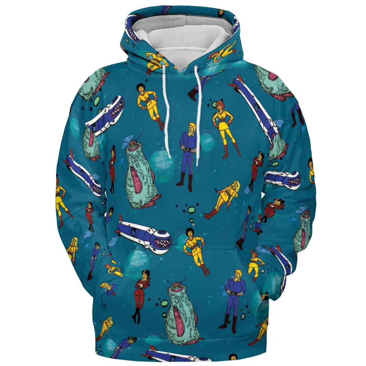 All-over Print Hoodie - EU6HKFN8
