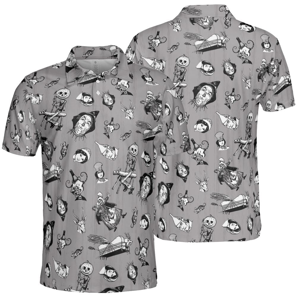 AOP Men/Women Polo Shirt - TZCHXNUR -  - 2