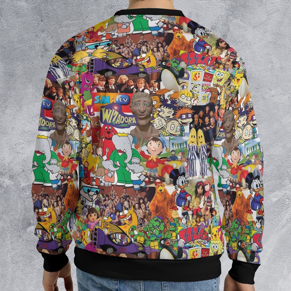 All-over Print Sweatshirt - ZCSRV75A -  - 2