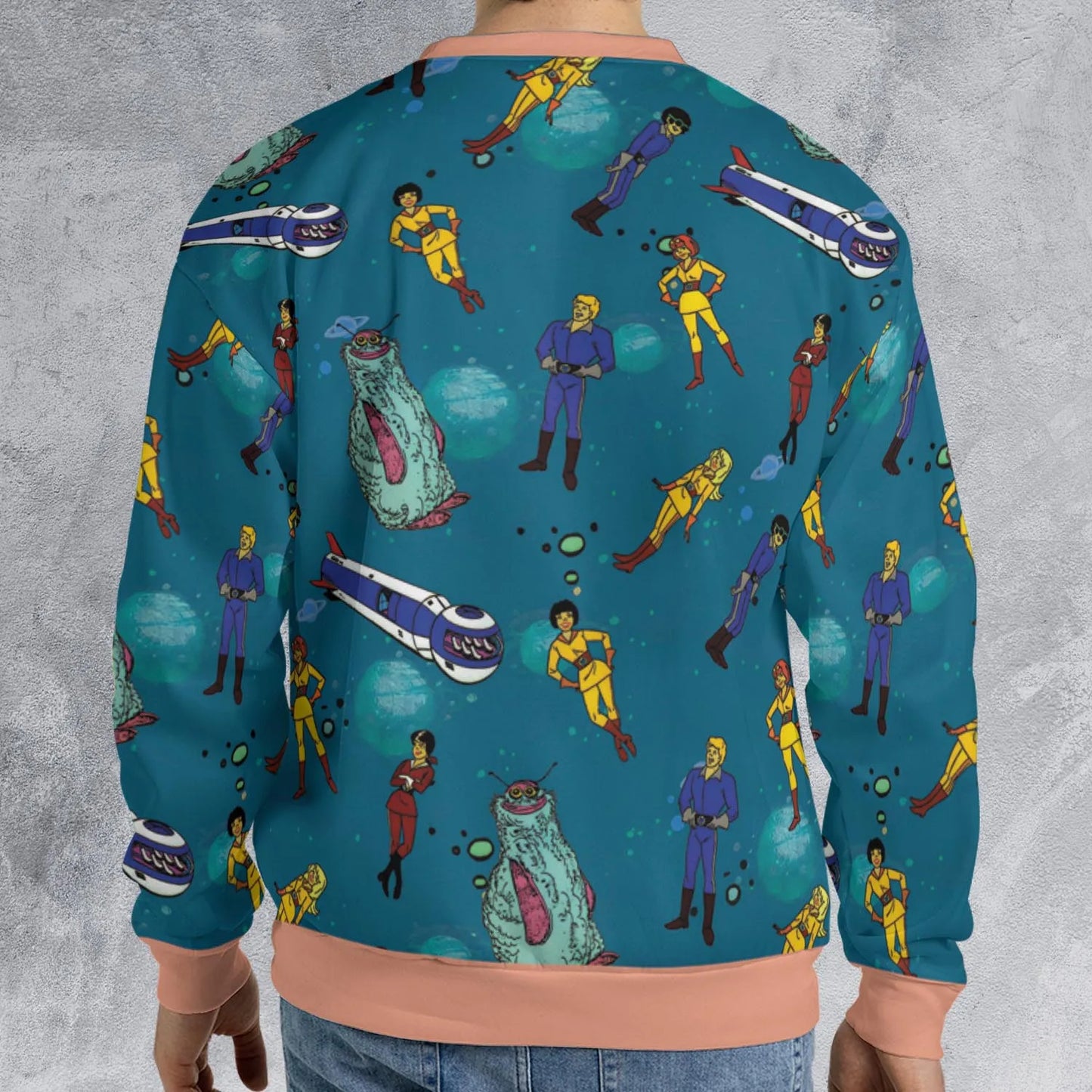 All-over Print Sweatshirt - 829S9141