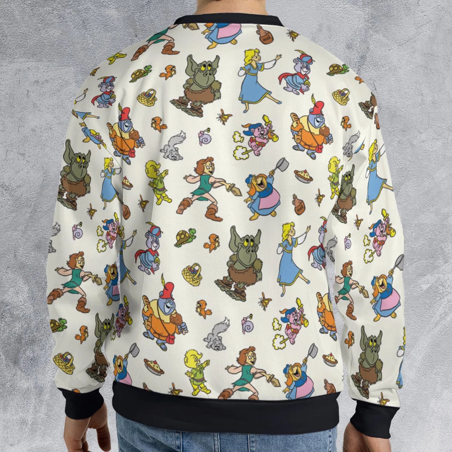 All-over Print Sweatshirt - PYHHX9QJ