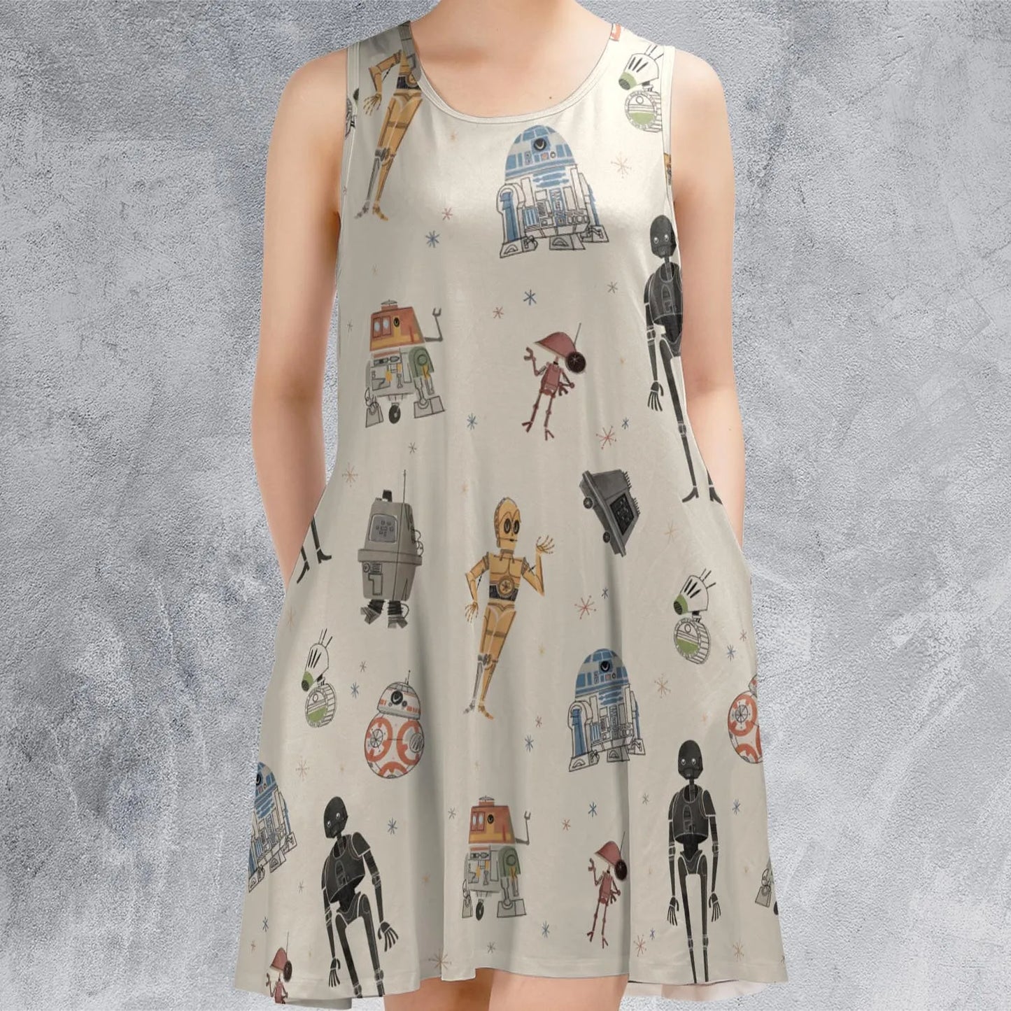 Sleeveless Dress - D9VJR9RN