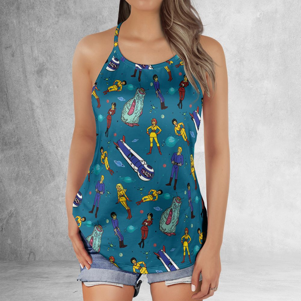 Criss Cross Tank Top - AHL8G4VU -  - 2