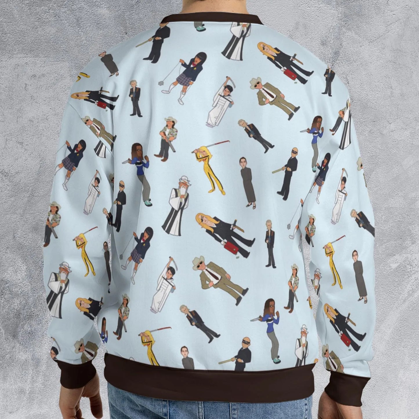 All-over Print Sweatshirt - J1MVA1ND