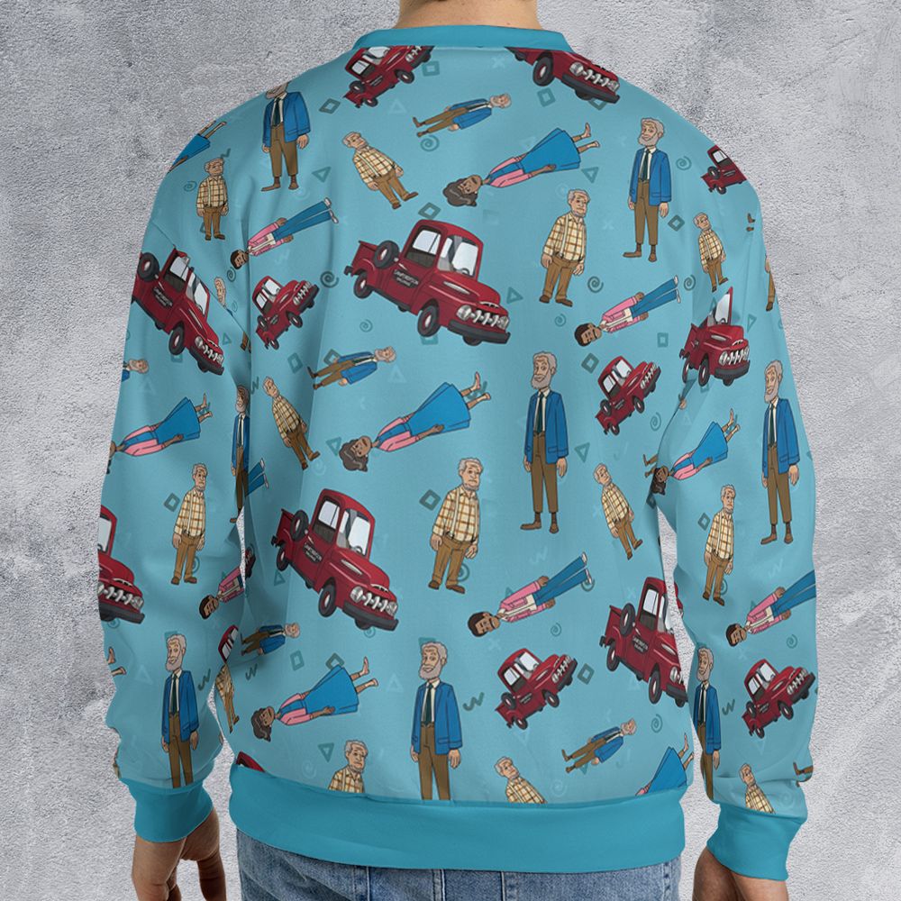 All-over Print Sweatshirt - XJGWJSGC -  - 2