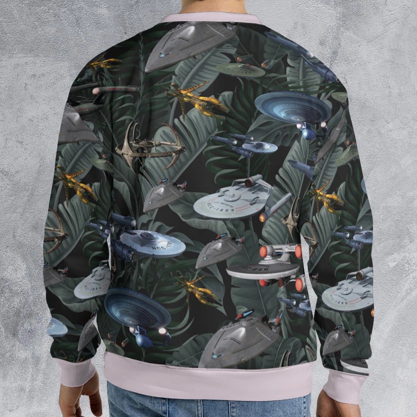 All-over Print Sweatshirt - WBB31NXX