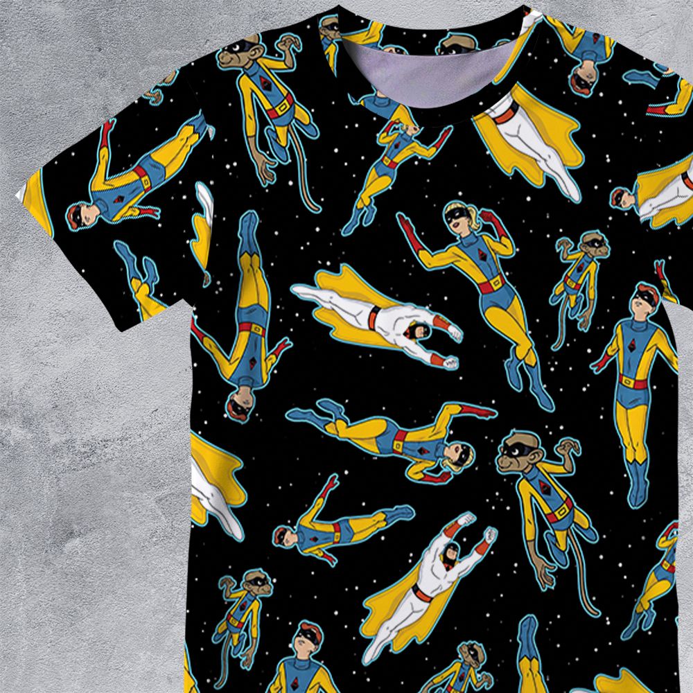 All-Over Print Unisex T-Shirt - XZAF41MK -  - 2