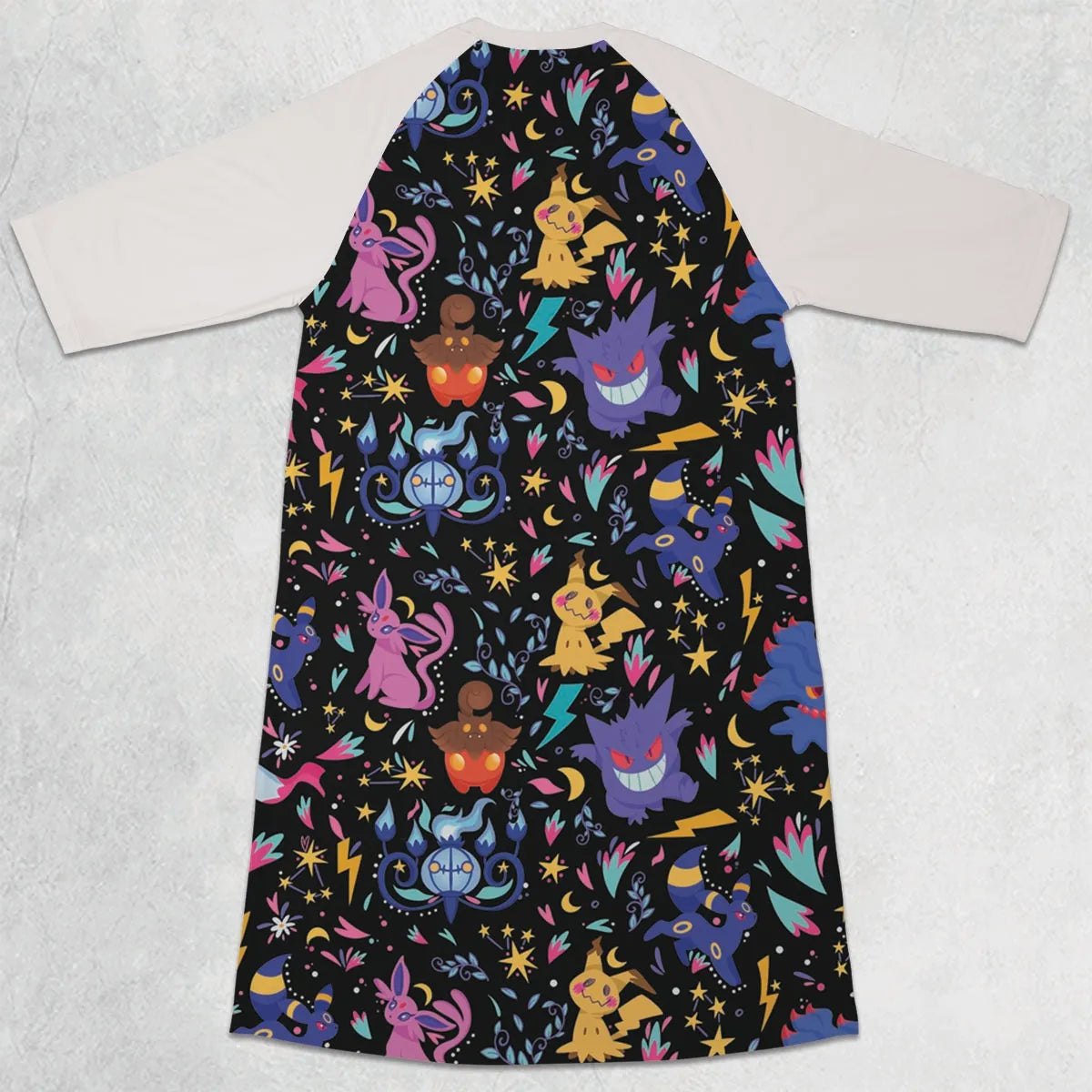 3/4 Sleeve Raglan Dress - 4RYJSB2F