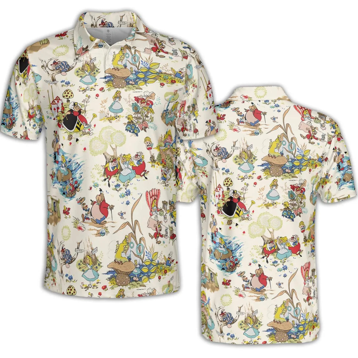 AOP Men/Women Polo Shirt - WDUFLN94