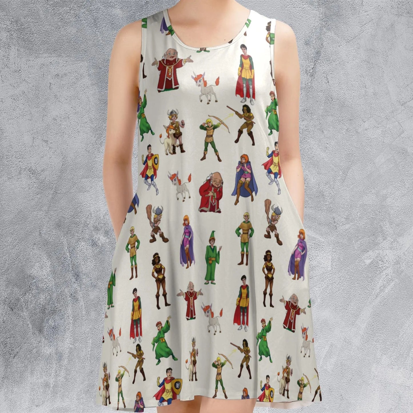 Sleeveless Dress - BZKXZKCR