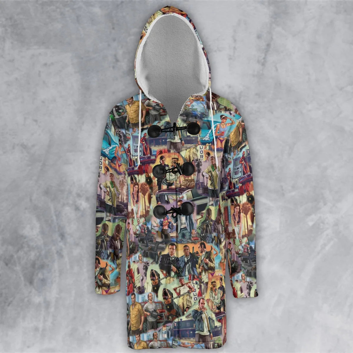 Hooded Cloak Coat - 33HWWF3Y