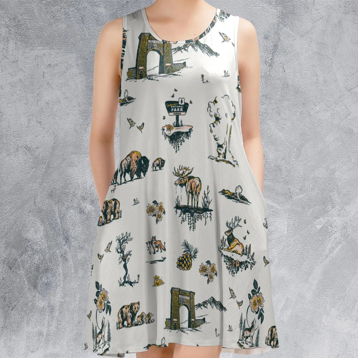 Sleeveless Dress - ERBQL589