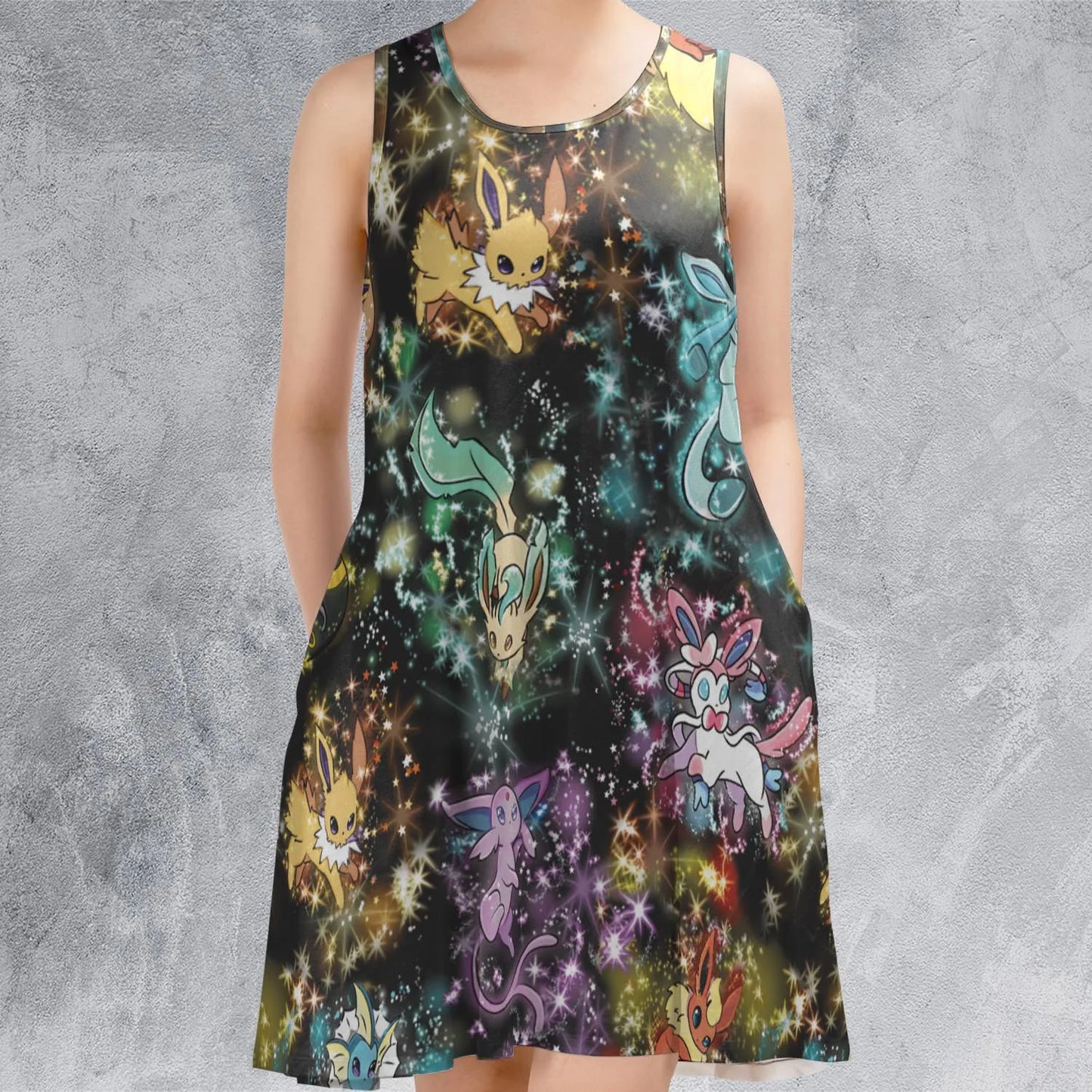 Sleeveless Dress - LJDD44Z3
