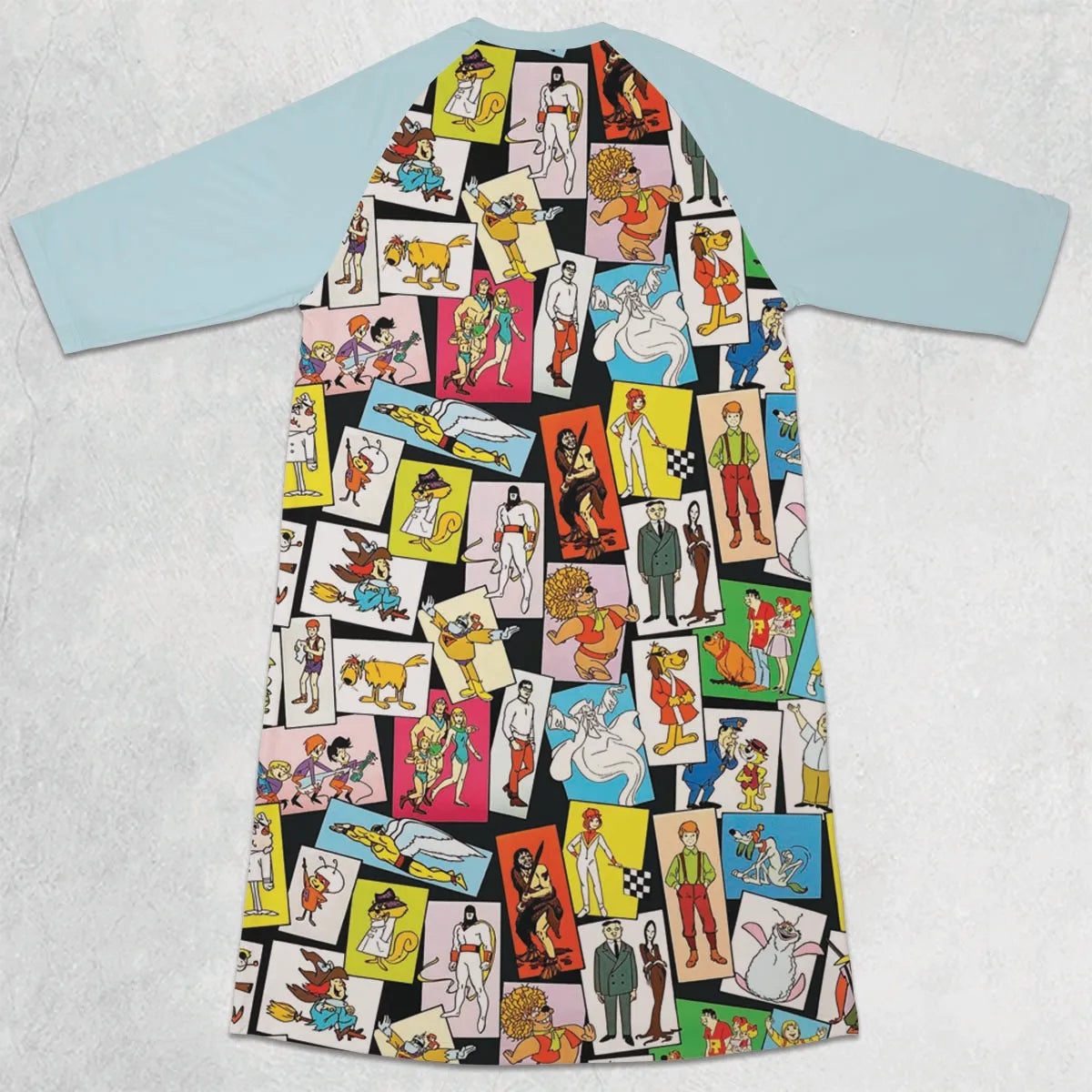 3/4 Sleeve Raglan Dress - 6WNSZUL6