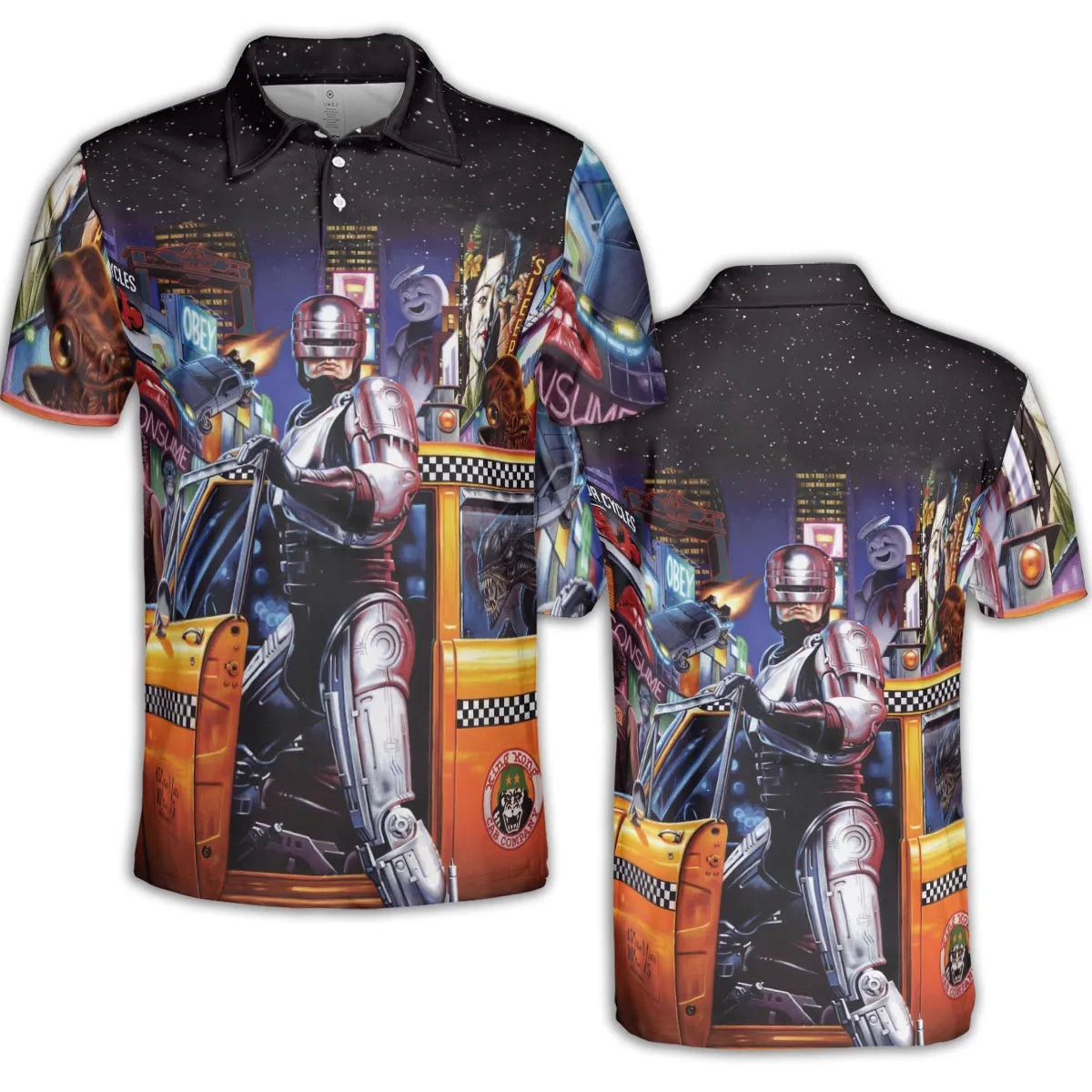 AOP Men/Women Polo Shirt - 94W8Z5YH