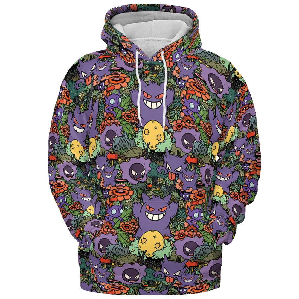 All-over Print Hoodie - VHDS6CSR -  - 2