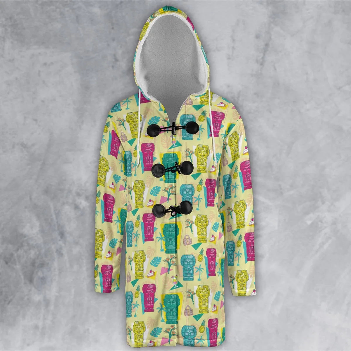 Hooded Cloak Coat - 4CD36JAG