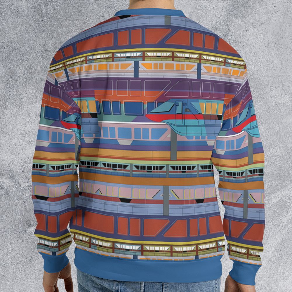 All-over Print Sweatshirt - 2MWZE1X8 -  - 2
