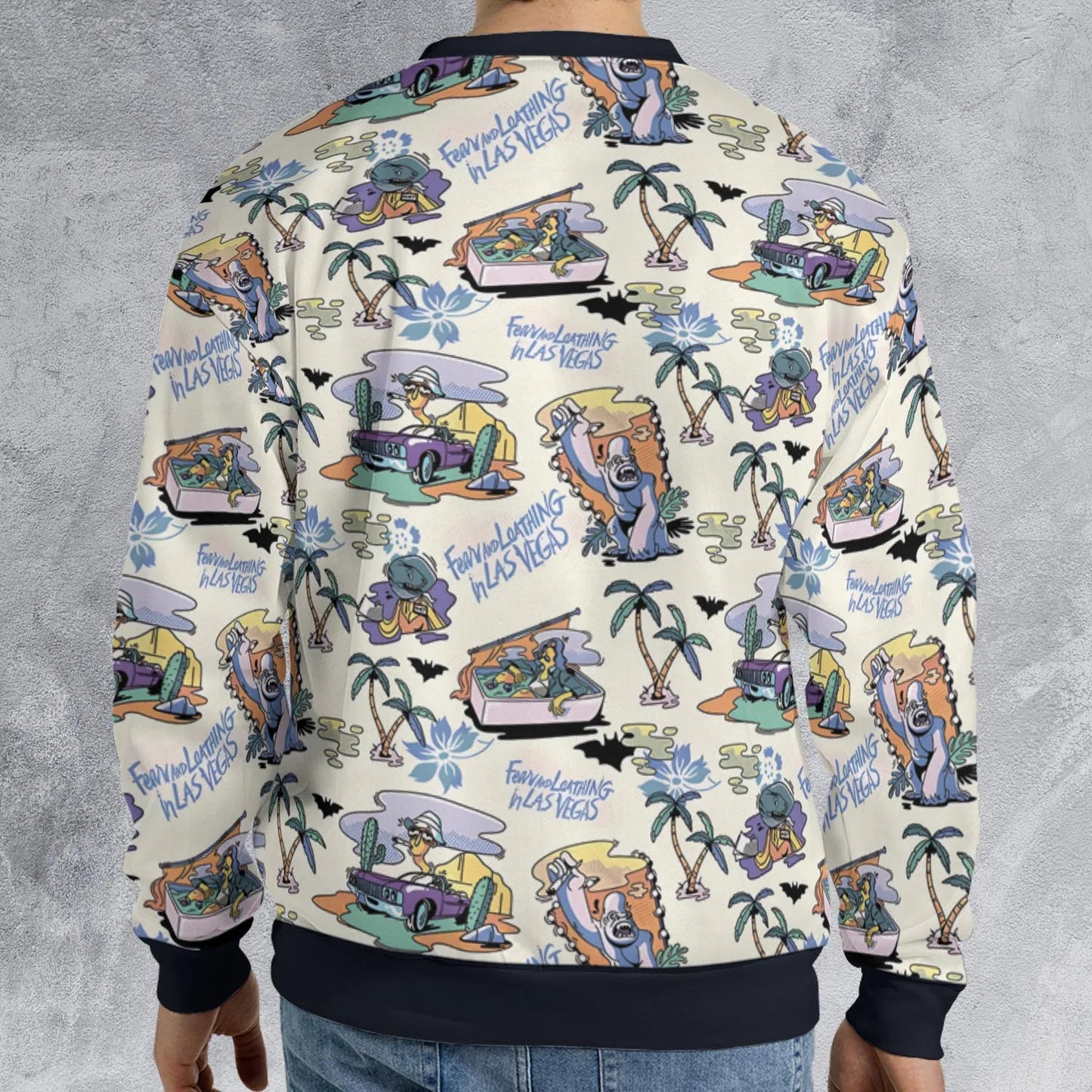 All-over Print Sweatshirt - X3BY4NVT