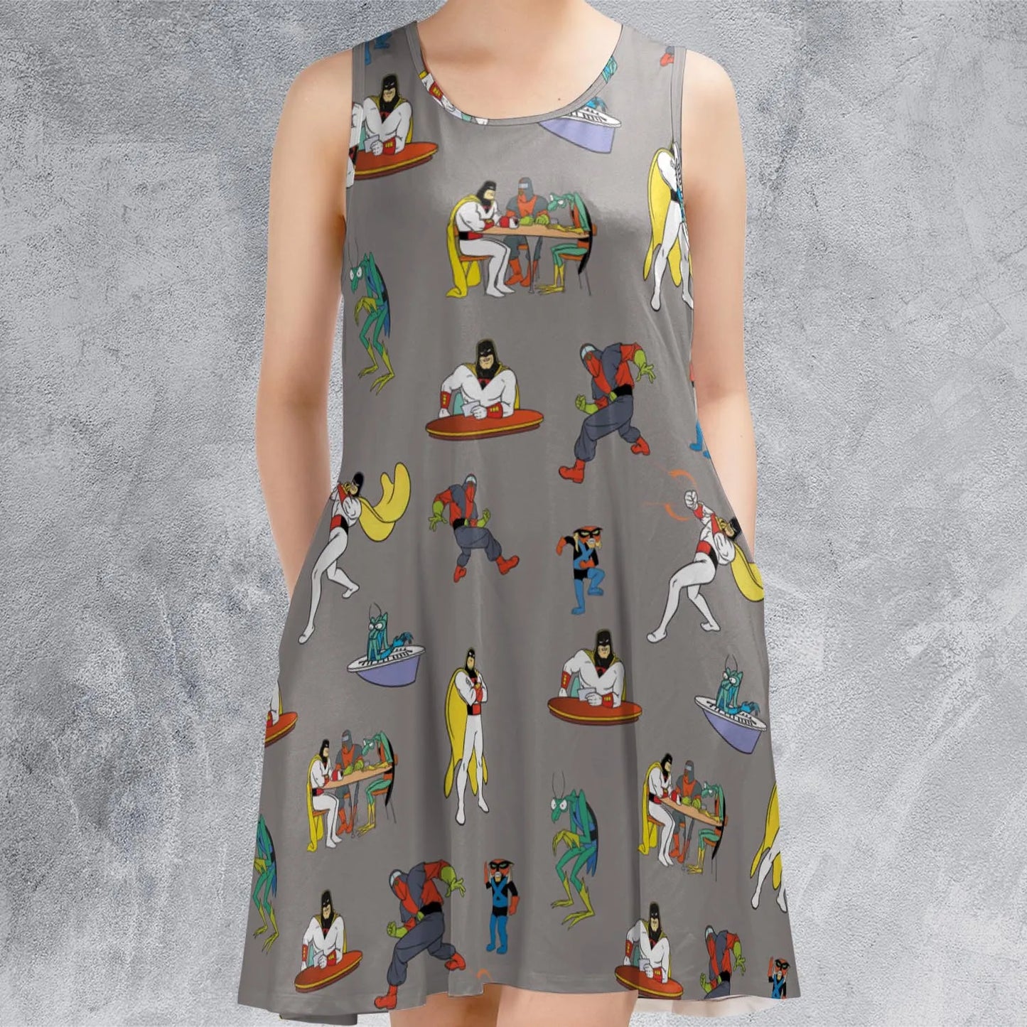 Sleeveless Dress - C4G8YUGM