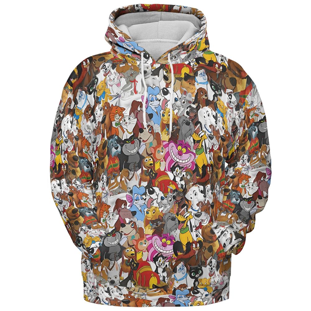 All-over Print Hoodie - Y92T1TEY -  - 2