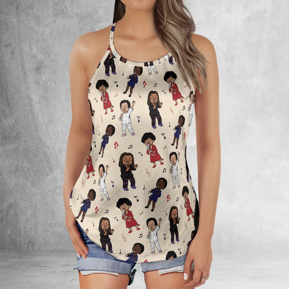 Criss Cross Tank Top - X7WELRXE -  - 2