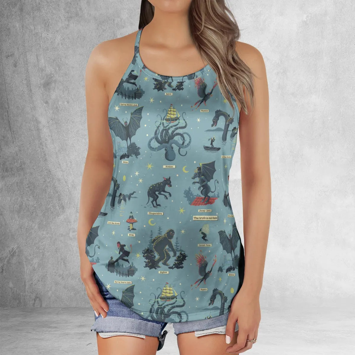 Criss Cross Tank Top - 3RYVBE19