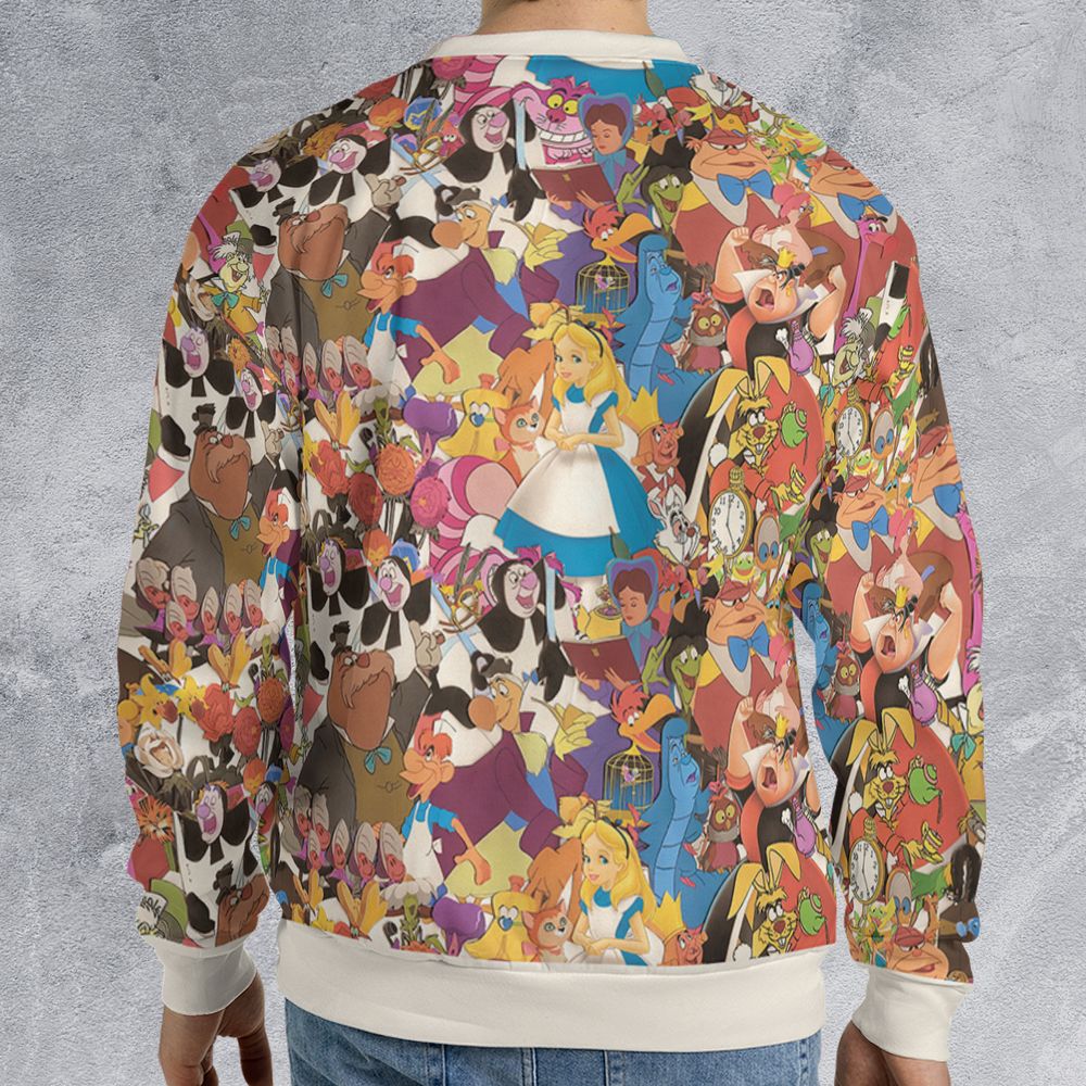 All-over Print Sweatshirt - 7978QANJ -  - 2