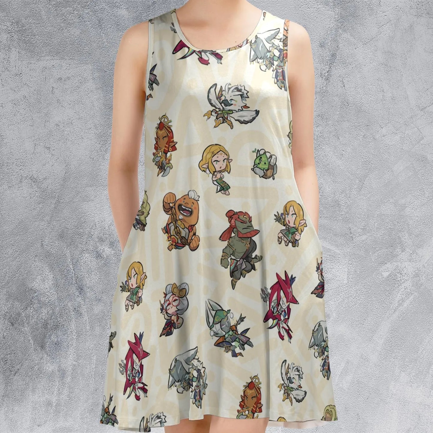 Sleeveless Dress - QNGJ6PTP
