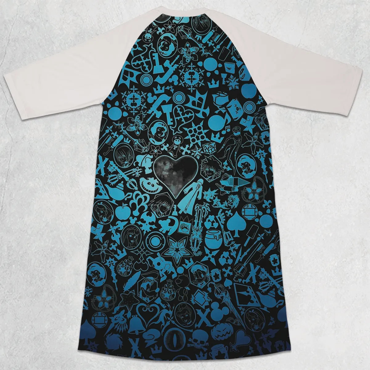 3/4 Sleeve Raglan Dress - 8DGRQ8ND