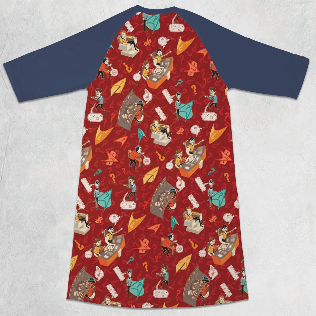 3/4 Sleeve Raglan Dress - ULQD1GKC