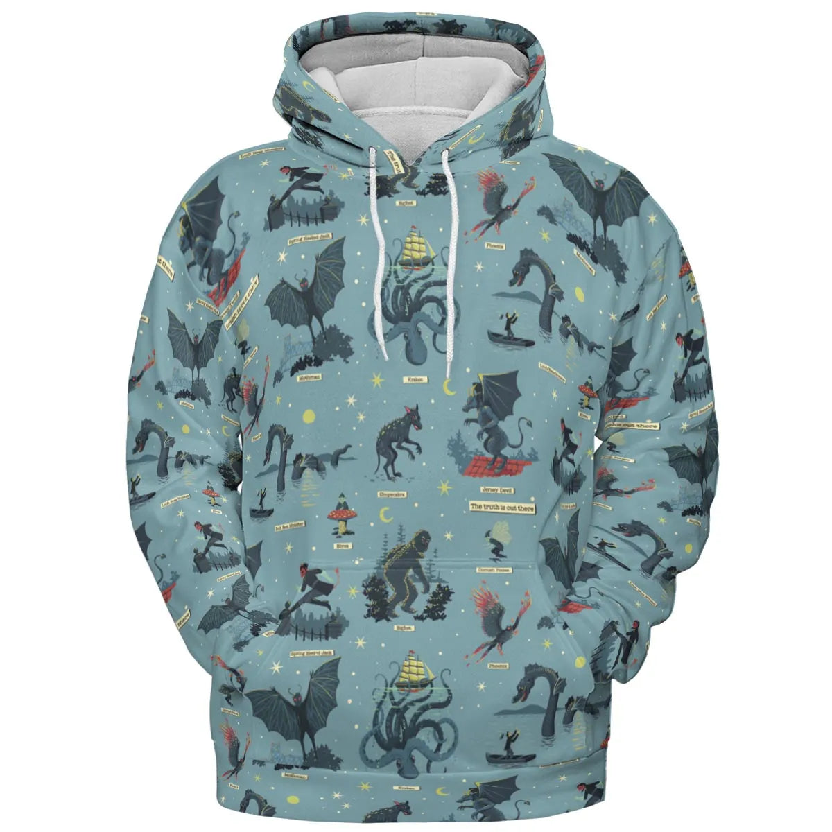 All-over Print Hoodie - YUFCH2MP