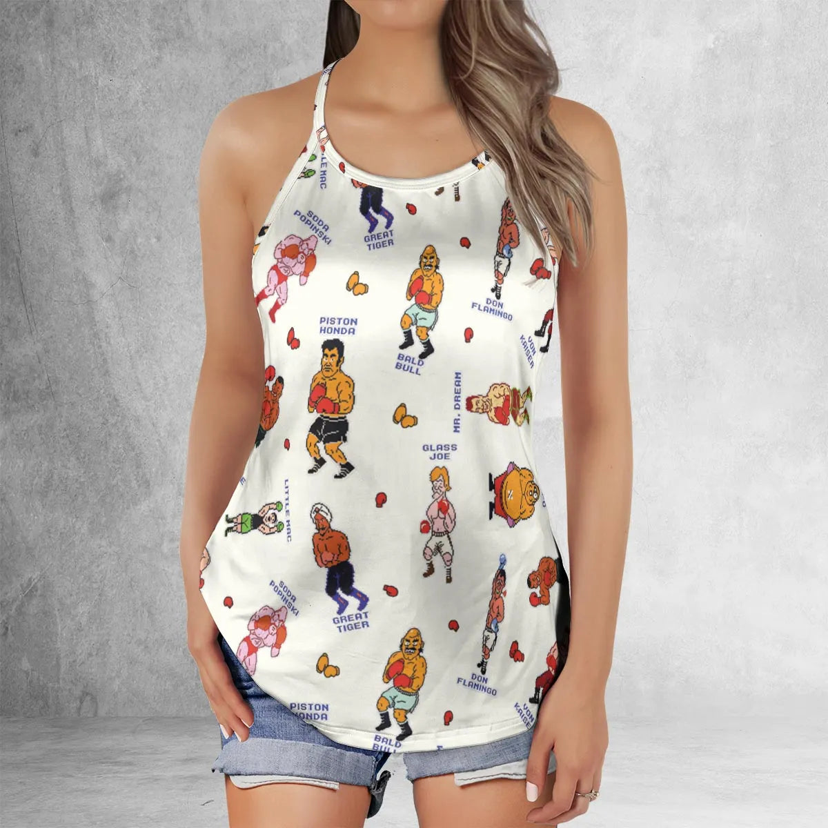 Criss Cross Tank Top - 357PH5MY