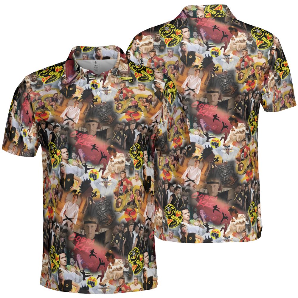 AOP Men/Women Polo Shirt - N4BRN6GY -  - 2